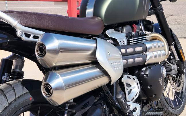 2026 Triumph Scrambler 1200 X Matte Khaki Green