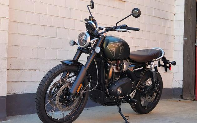 2026 Triumph Scrambler 1200 X Matte Khaki Green