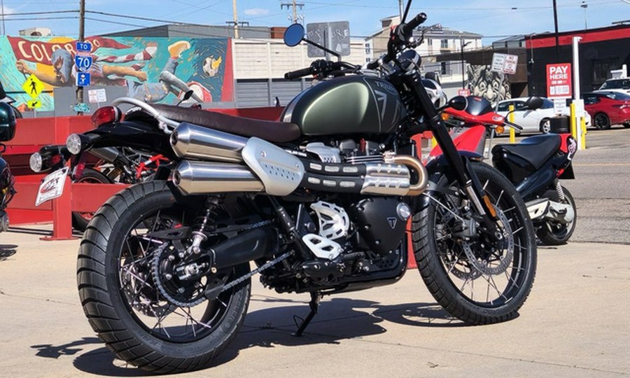 2026 Triumph Scrambler 1200 X Matte Khaki Green