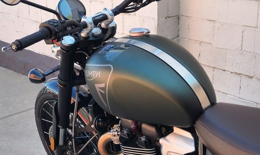 2026 Triumph Scrambler 1200 X Matte Khaki Green
