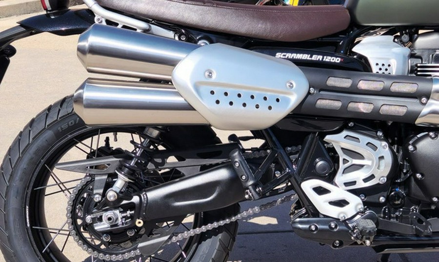 2026 Triumph Scrambler 1200 X Matte Khaki Green