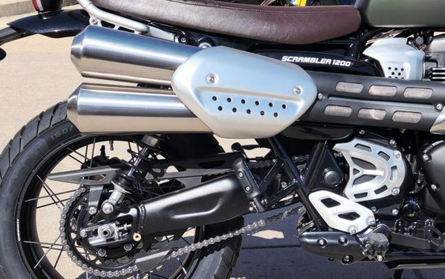 2026 Triumph Scrambler 1200 X Matte Khaki Green