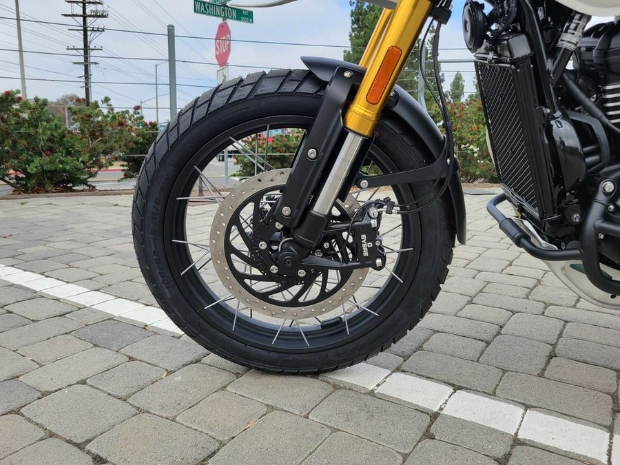 2026 Triumph Scrambler 400 XC Vanilla White