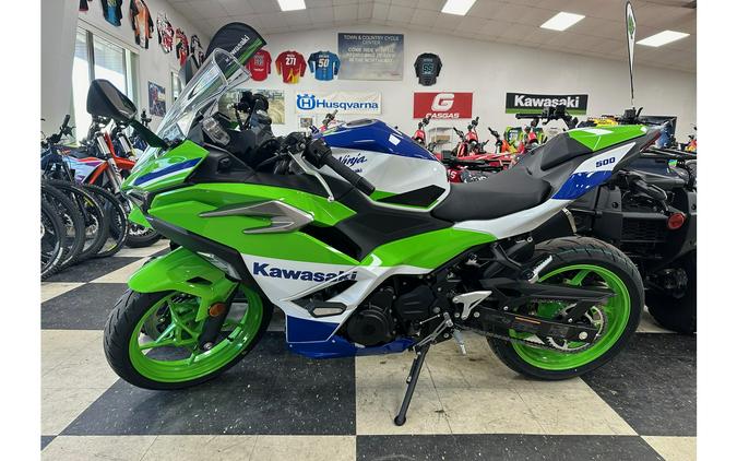 2024 Kawasaki Ninja® 500 SE 40th Anniversary Edition ABS