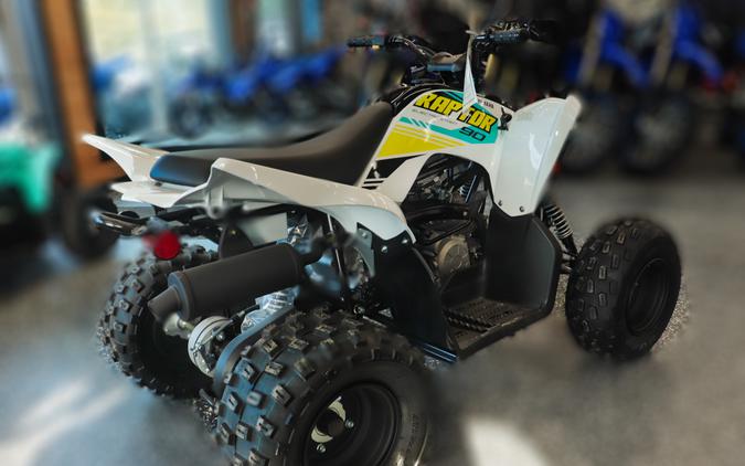 2023 Yamaha Raptor 90 - White