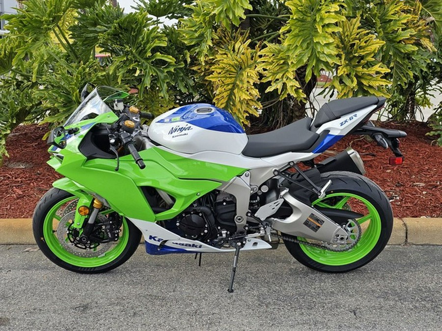 2024 Kawasaki Ninja ZX-6R 40th Anniversary Edition ABS