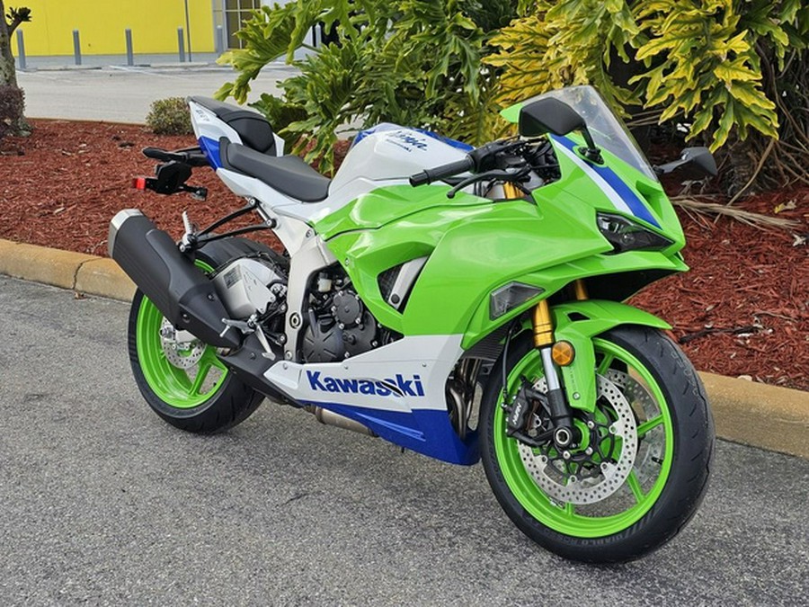 2024 Kawasaki Ninja ZX-6R 40th Anniversary Edition ABS