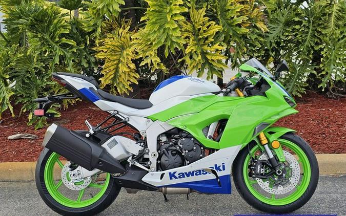 2024 Kawasaki Ninja ZX-6R 40th Anniversary Edition ABS