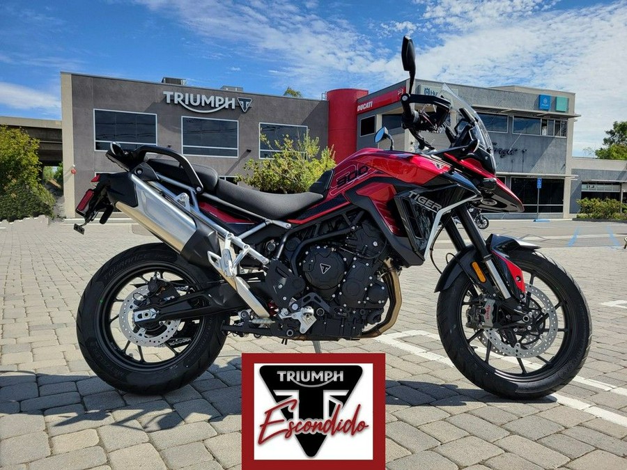 2025 Triumph Tiger 900 GT Pro Carnival Red / Sapphire Black