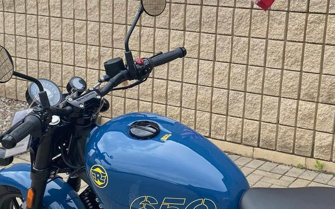 2024 Royal Enfield Shotgun 650 Plasma Blue