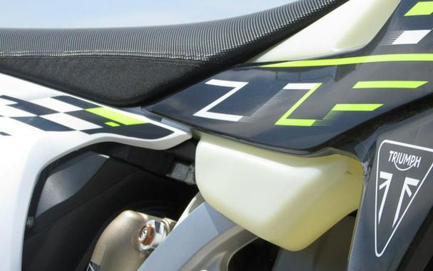 2026 Triumph TF 250-E Jet Black/Pure White 250-E