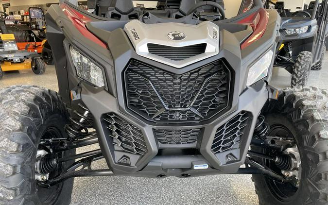 2025 Can-Am MAVERICK X3 DS TURBO FIERY RED/HYPER SILVER