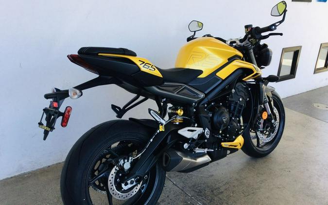 2024 Triumph Street Triple 765 RS Cosmic Yellow