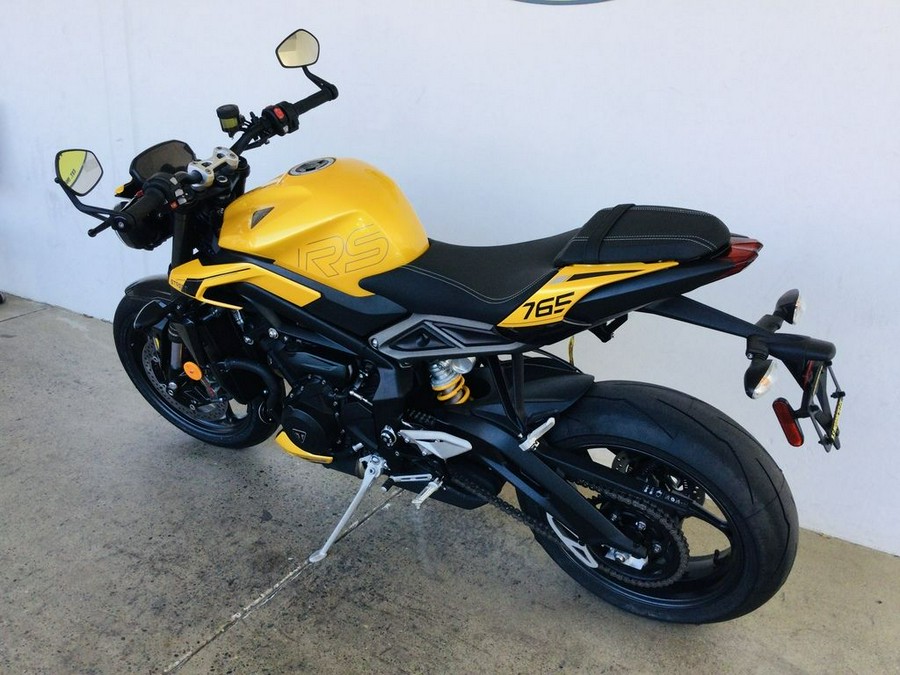 2024 Triumph Street Triple 765 RS Cosmic Yellow