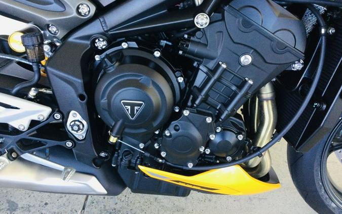 2024 Triumph Street Triple 765 RS Cosmic Yellow