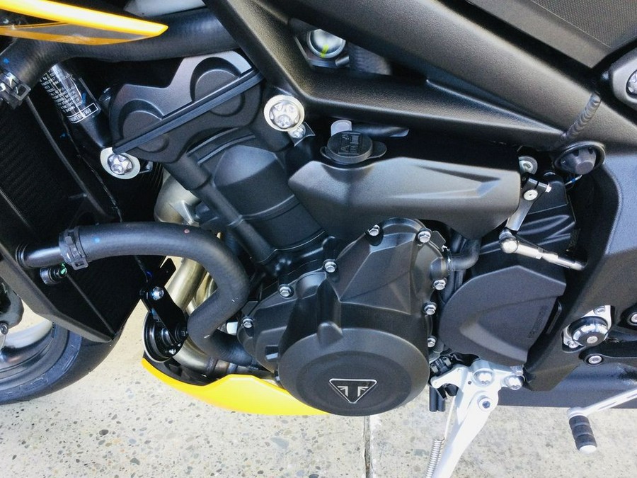 2024 Triumph Street Triple 765 RS Cosmic Yellow