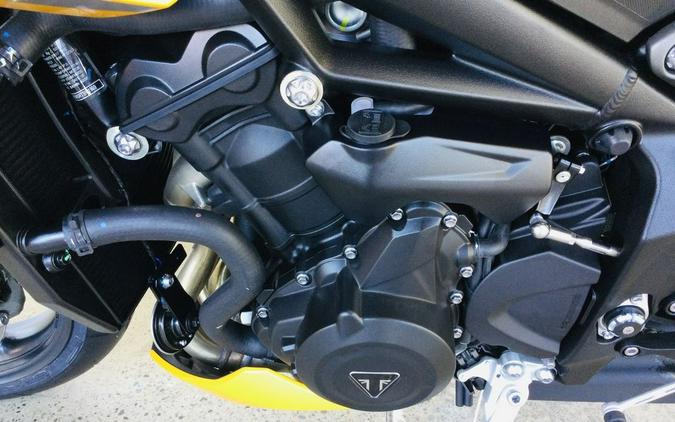 2024 Triumph Street Triple 765 RS Cosmic Yellow