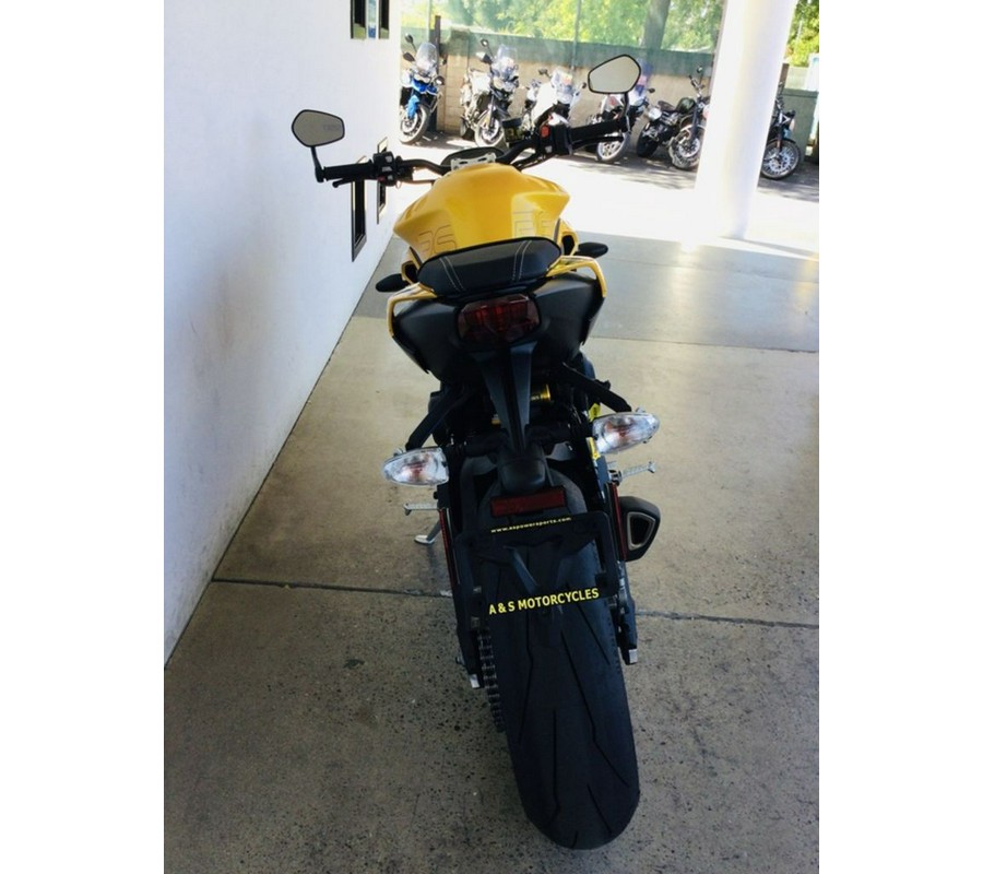 2024 Triumph Street Triple 765 RS Cosmic Yellow