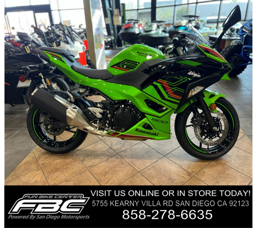 2024 Kawasaki Ninja® 500 KRT Edition