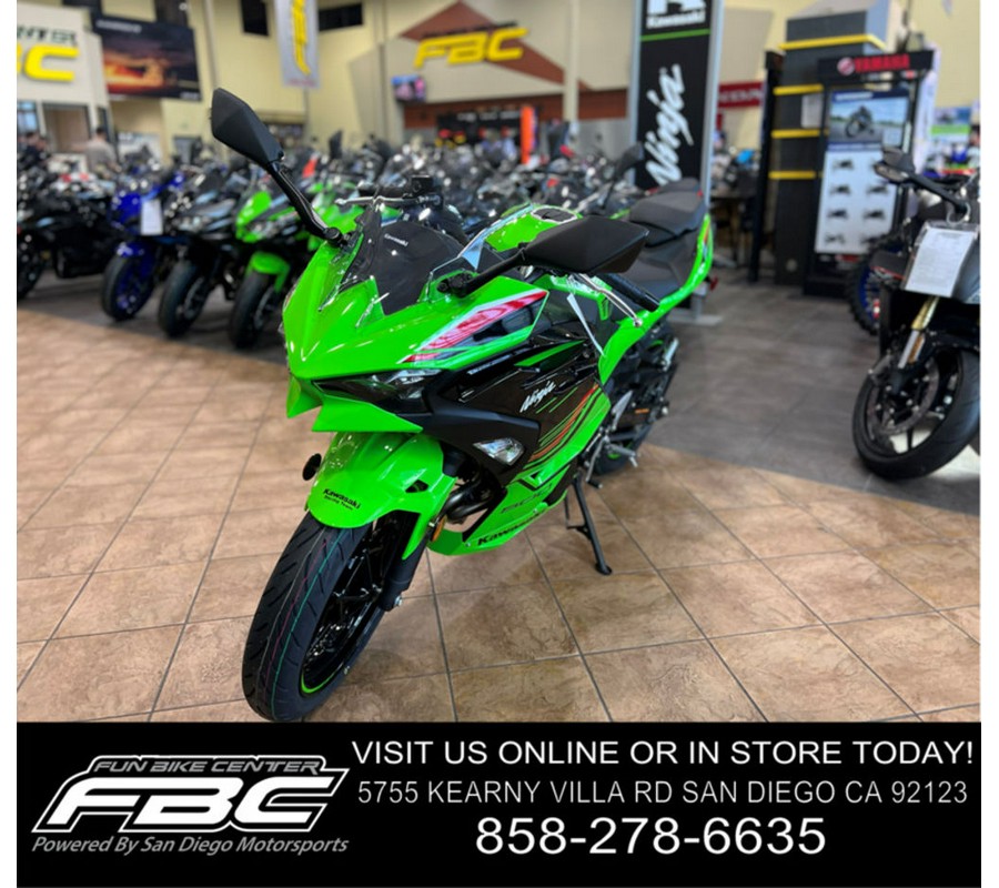 2024 Kawasaki Ninja® 500 KRT Edition