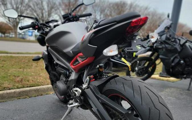 2021 Triumph Street Triple R Matte Silver Ice