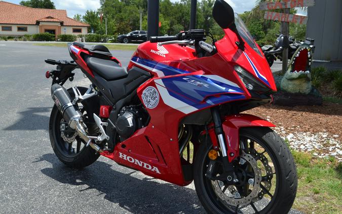 2025 Honda CBR500R Grand Prix Red