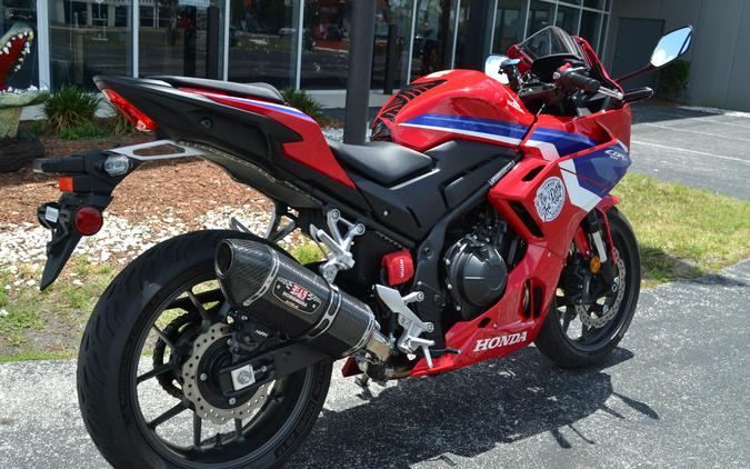 2025 Honda CBR500R Grand Prix Red
