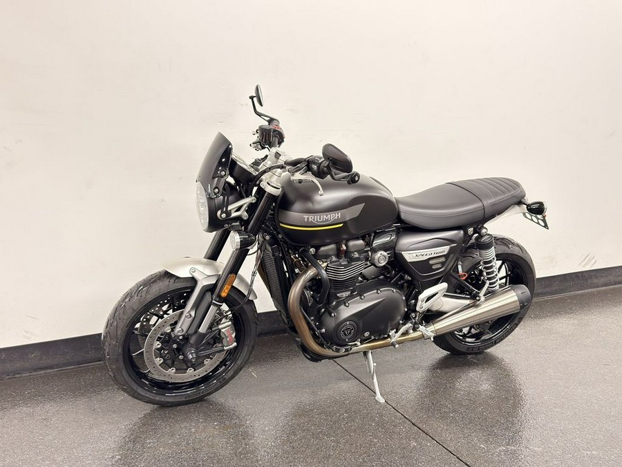 2022 Triumph Speed Twin Matt Storm Grey
