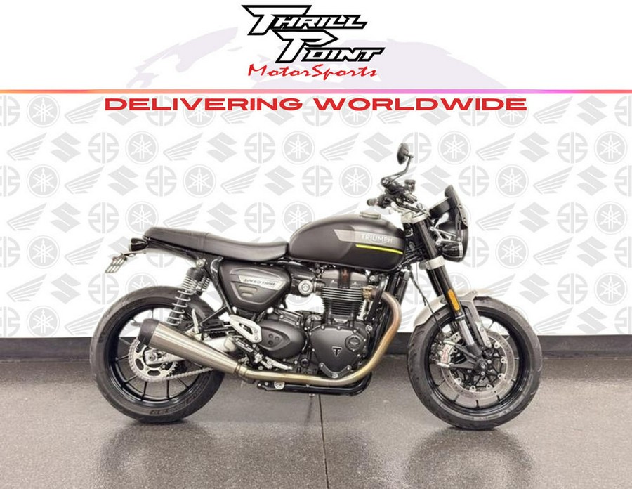 2022 Triumph Speed Twin Matt Storm Grey