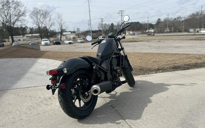2026 Honda Rebel 300 E-Clutch Matte Black Metallic - 5900249