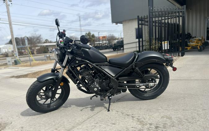 2026 Honda Rebel 300 E-Clutch Matte Black Metallic - 5900249