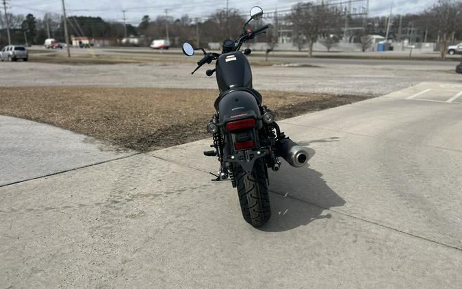 2026 Honda Rebel 300 E-Clutch Matte Black Metallic - 5900249