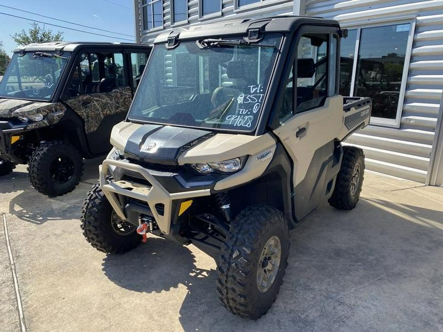 2024 Can-Am® Defender Limited HD10 Desert Tan & Timeless Black