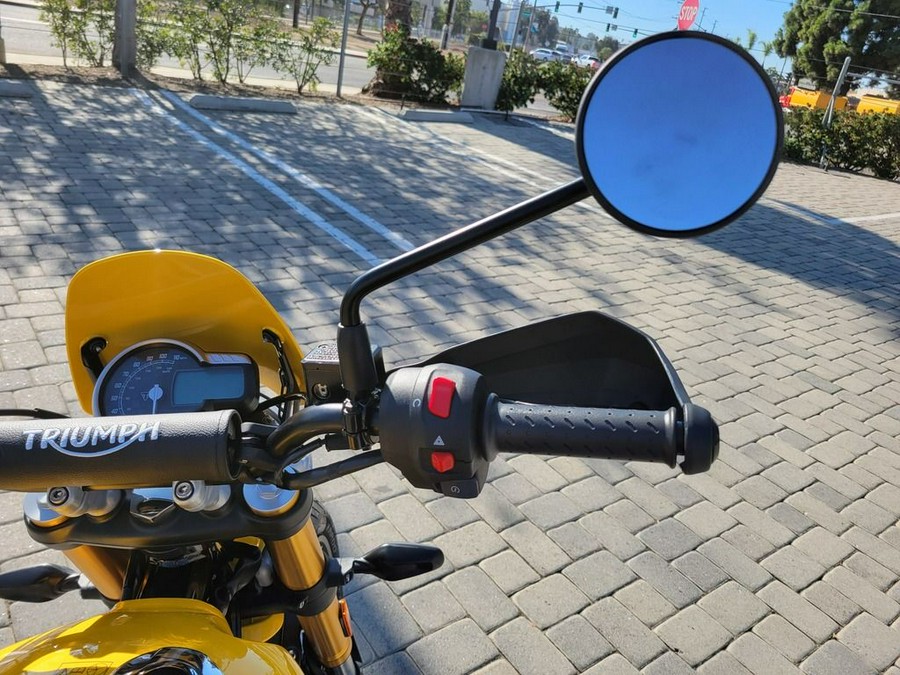 2026 Triumph Scrambler 400 XC Racing Yellow