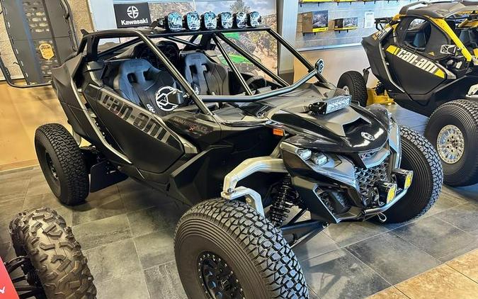 2024 Can-Am® Maverick R X RS with Smart-Shox Triple Black