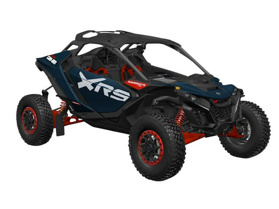 2026 Can-Am® Maverick R X RS with Smart-Shox Dusty Navy