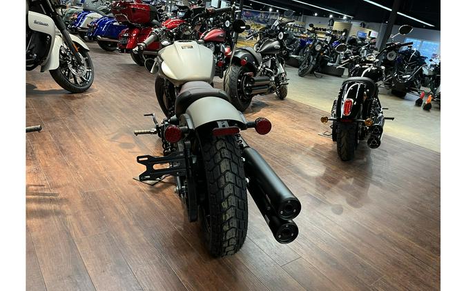 2024 Indian Motorcycle Scout® Bobber ABS - Silver Quartz Smoke