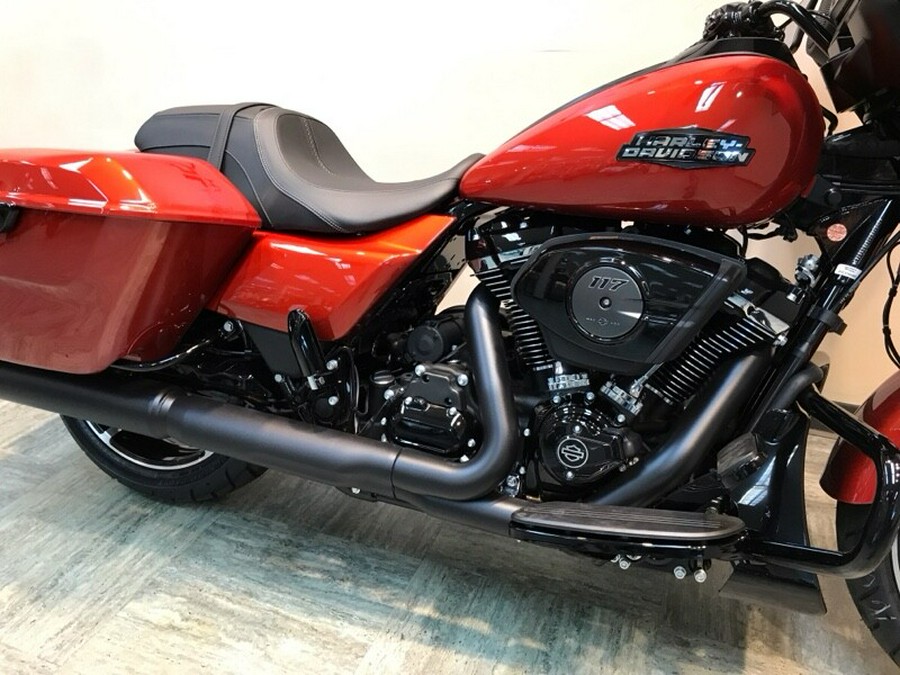 2024 Harley-Davidson Street Glide® Whiskey Fire - Black Finish FLHX
