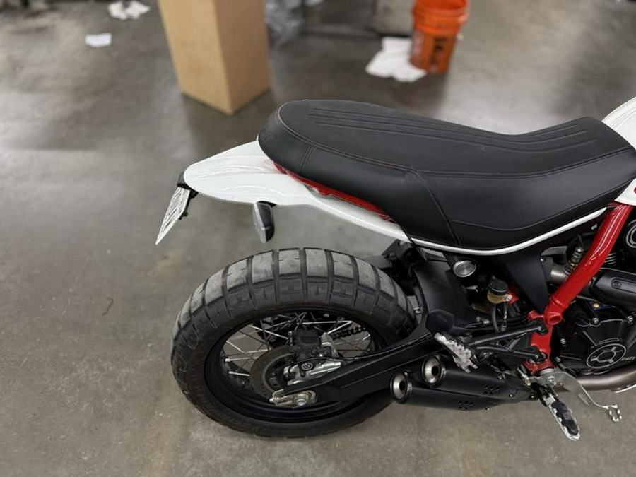 2020 Ducati Scrambler Desert Sled White Mirage