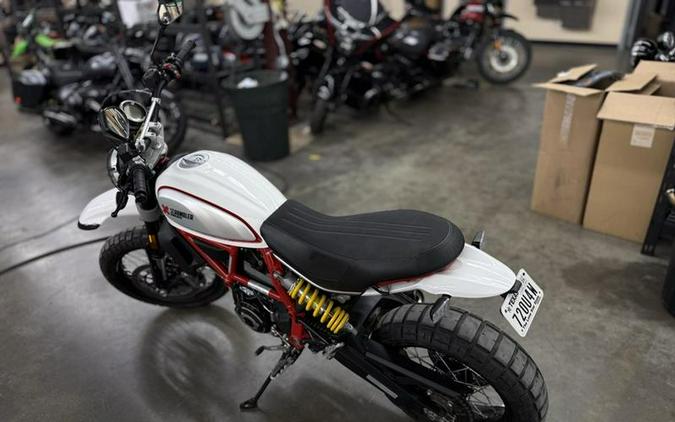 2020 Ducati Scrambler Desert Sled White Mirage