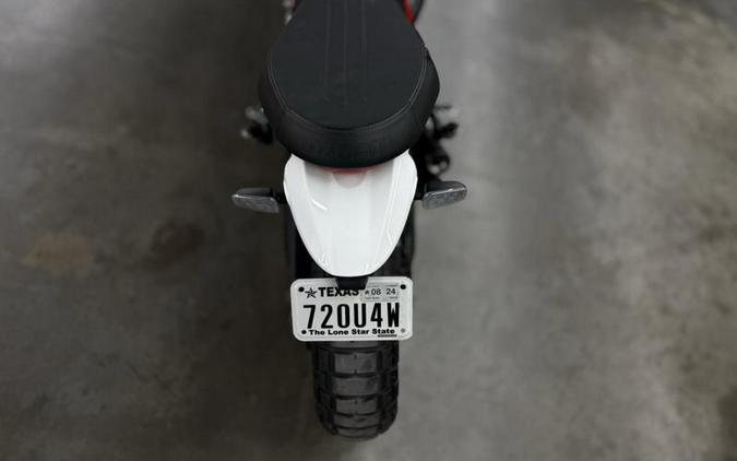2020 Ducati Scrambler Desert Sled White Mirage
