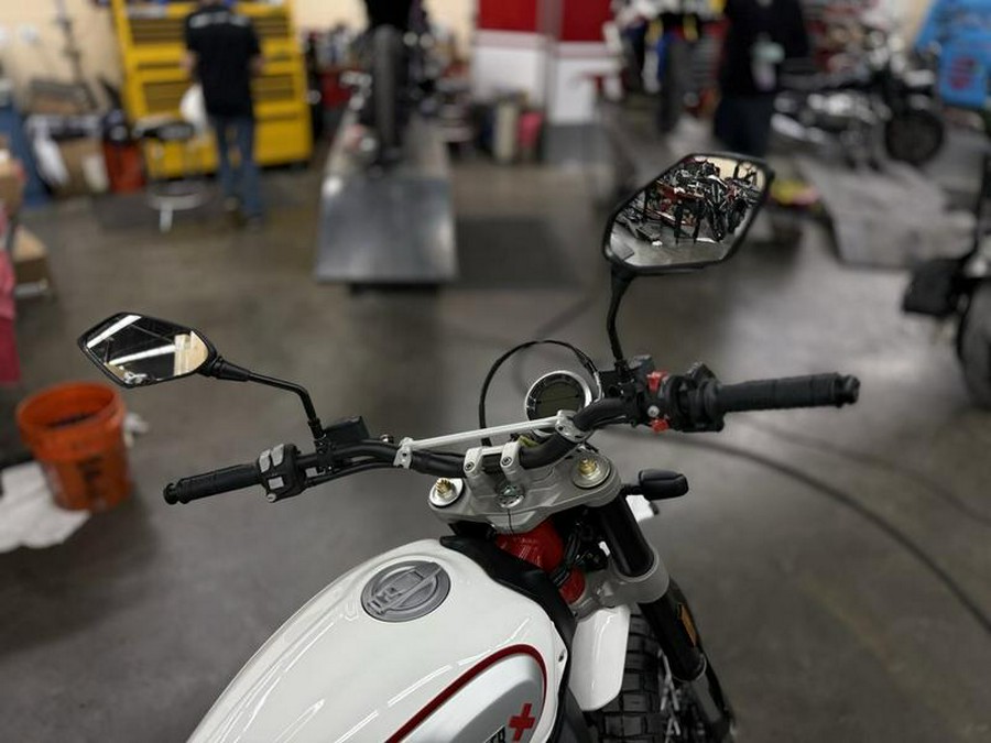 2020 Ducati Scrambler Desert Sled White Mirage
