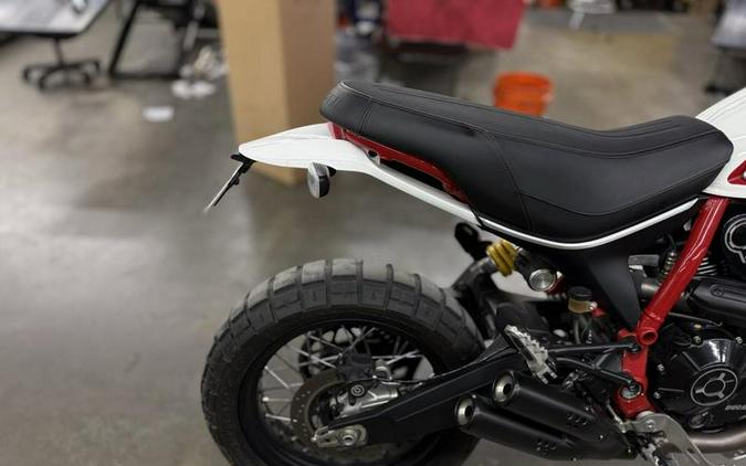 2020 Ducati Scrambler Desert Sled White Mirage