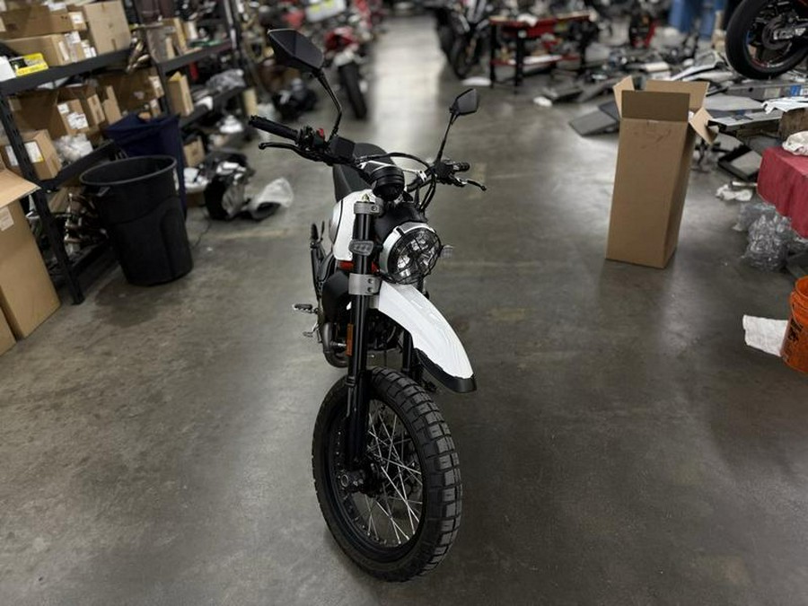 2020 Ducati Scrambler Desert Sled White Mirage