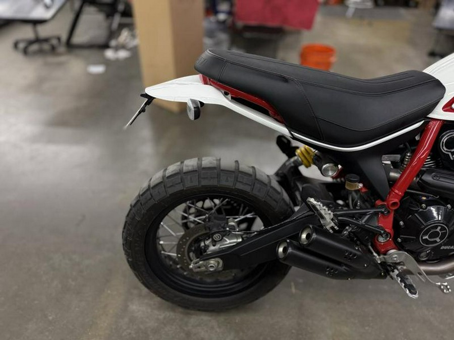 2020 Ducati Scrambler Desert Sled White Mirage