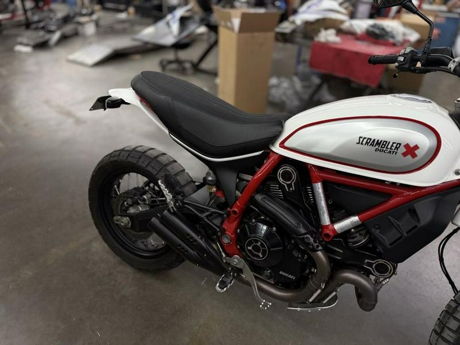 2020 Ducati Scrambler Desert Sled White Mirage
