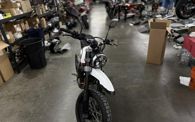 2020 Ducati Scrambler Desert Sled White Mirage