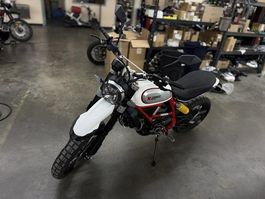 2020 Ducati Scrambler Desert Sled White Mirage