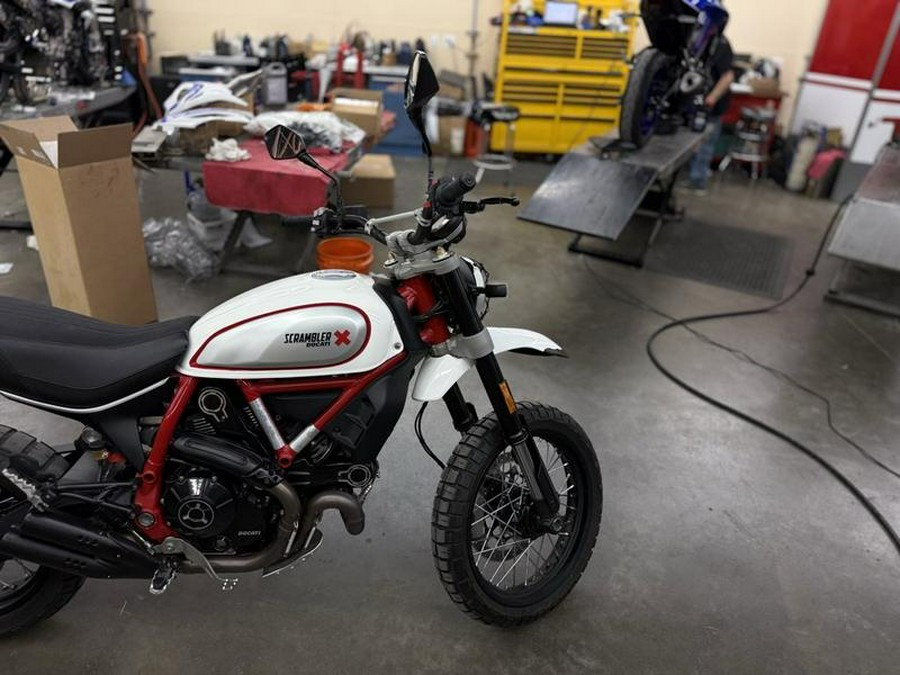 2020 Ducati Scrambler Desert Sled White Mirage