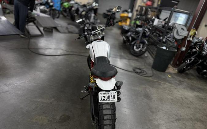 2020 Ducati Scrambler Desert Sled White Mirage